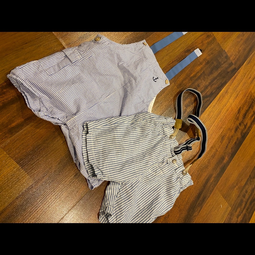 2 short overall bundle